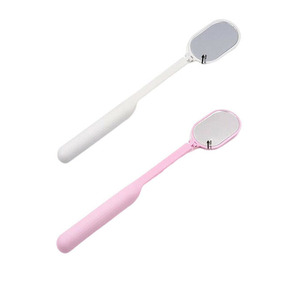 Perfect Style Professional Large Plastic <b>Square</b> Lighted Eyelash Extension <b>Mirror</b> Pocket Foldable Double Sided - Product Image 5