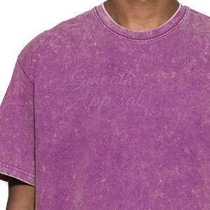 Camiseta con Efecto Desgastado, 100% Algodón, Diseño Moderno Urbano, Secado Rápido, Ligera, Textura Desgastada, Perfecta para Uso Casual, a la Moda - Product Image 6