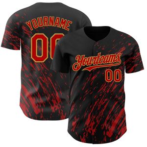 Camiseta de Béisbol Sublimada Personalizada de Alta Calidad, Transpirable, Verano, 100% Poliéster, Ropa Deportiva para Equipos - Product Image 5