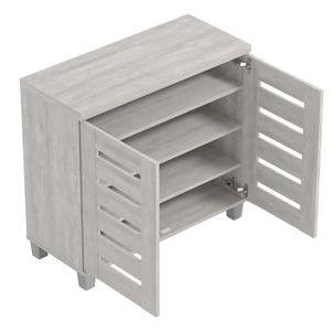 Mueble de Salón MD02, Gabinete y Almacenamiento de Madera de Roble Macizo, Diseño Moderno de Vietnam, Muebles para el Hogar - Product Image 1