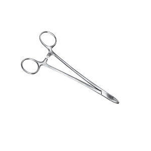 Portaagujas de 18.5 cm de Acero Inoxidable, Instrumento Quirúrgico Manual Reutilizable para Cirugía General, Certificado CE, INSTRUMENTOS QUIRÚRGICOS - Product Image 3