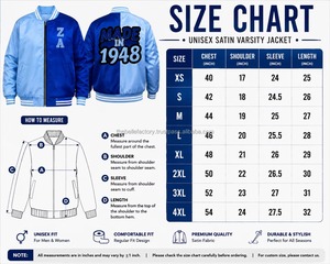 Veste de sport bicolore pour homme, bleu clair, logo ZA brodé, fermeture éclair sur le devant, style preppy, coupe classique - Product Image 5