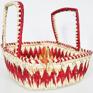 Cesta Moonj con asa, cesta de regalo, cesta rectangular - Product Image 6