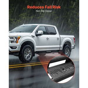 Pedane Laterali Nere da 6 Pollici Compatibili con Ford F150 SuperCrew Cab 2015-2025 (Modelli 2017-2025) - Product Image 6