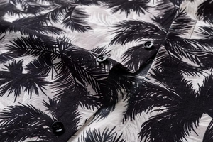 Chemise hawaïenne boutonnée à fleurs tropicales pour hommes, chemises de plage pour hommes, chemises boutonnées à manches courtes, hauts tropicaux d'été - Product Image 3