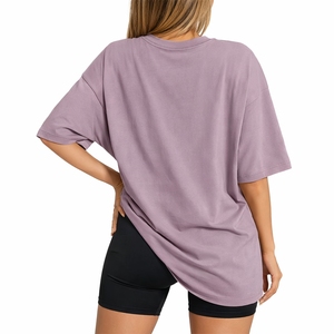 Camiseta Oversize de Calidad Única para Mujer, Estilo Casual Holgado, Manga Media, Cómoda para Uso Diario, Streetwear, Viajes y Actividades al Aire Libre - Product Image 2