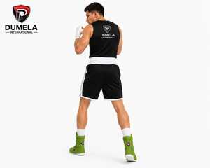 Dumela Green Leather Boxing Sets Customized Color Suede Breathable Eco-Friendly All Seasons Training <b>Shoes</b> - Product Image 4