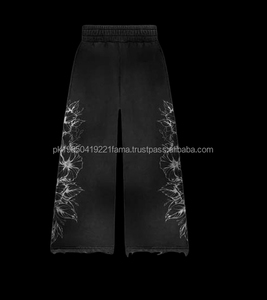 Conjunto Deportivo de 2 Piezas para Hombre, Estilo Urbano Invernal 2026, con Cierre, Lavado Ácido Desgastado, Pantalones Deportivos con Logotipo Personalizado - Product Image 4