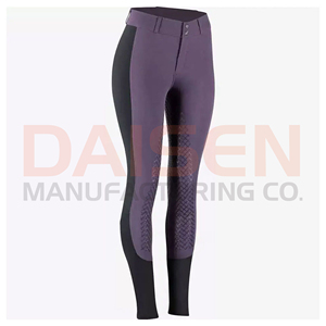 Leggings d'équitation pour femmes, avec grip en silicone intégral, taille haute, extensibles, légers, pour la performance - Product Image 2