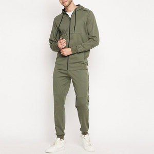 Chándal Deportivo para Hombre, Chándales de Alta Calidad para Hombre, Corte Regular a la Moda, Combinación de Colores, 100% Algodón - Product Image 1