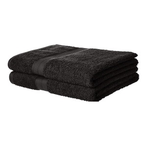 Serviettes de bain et de spa en tissu respirant de haute qualité, douces, épaisses, à séchage rapide pour la maison et l'hôtel, en microfibre et coton, vente en gros OEM - Product Image 1