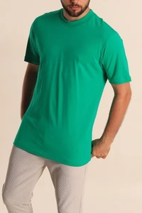 Camiseta de Punto con Cuello Redondo para Hombre Everglow, Color Verde Oliva, Estampado Informal, Manga Corta, 100% Algodón, Secado Rápido, Estampado de Letras, Ropa de Verano - Product Image 5