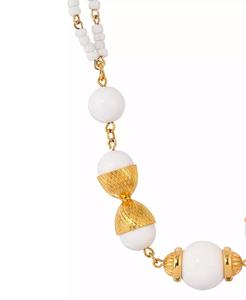 Collana di Perle in Acrilico Bianco |   2028 - Product Image 2