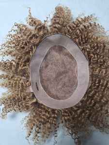 Prótesis Capilar de Cabello Humano Remy Indio con Rizos Kinky para Hombre, Base Mono - TAZ HAIR BANGLADESH - Product Image 3