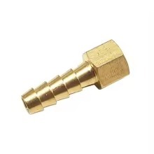 Raccords de tuyau en laiton 1/4 NPT femelle, raccord cannelé 5/16 pouces, adaptateur hexagonal égal, connecteur basse pression, résistant aux UV, flexible - Product Image 6