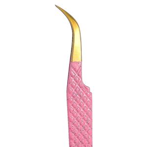 <b>Eyelash</b> Extension Tweezers For Volume Lashes Professional Stainless Steel for Ukrainian <b>Eyelash</b> <b>Applicators</b> - Product Image 2