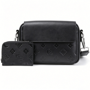 High-quality Women's Crossbody Bag with <b>Small</b> <b>Wallet</b> Waterproof PU Leather Customizable Women's Handbag - Product Image 3