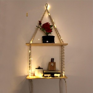 Handcrafted <b>Pine</b> Wood Wall <b>Shelf</b> - Wholesale B2B from India - Product Image 3