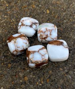 หินอัญมณีทรงหลังเบี้ยเบาะรูปม้าแจสเปอร์หินธรรมชาติแบบหลวมสำหรับการทำเครื่องประดับ - Product Image 4