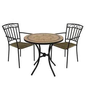 Elegante Conjunto de Muebles de Hierro para Jardín, Patio o Balcón con Construcción Metálica Resistente y Diseño Decorativo - Product Image 1