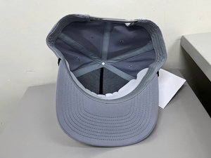 Casquette de camionneur structurée à 5 panneaux réglable pour adulte avec cordon noir, accessoire d'extérieur décontracté de haute qualité, fabriqué en usine au Vietnam - Product Image 2