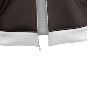 Sweat-shirts à capuche zippés élégants pour hommes, en molleton de coton de qualité supérieure, style streetwear moderne, fabricant OEM ODM - Product Image 3