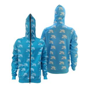 Sweats à capuche unisexes à fermeture éclair complète 500 g/m² personnalisés Sweats à capuche épais surdimensionnés en molleton épais d'hiver en relief du fabricant - Product Image 4