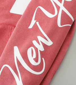 Sweat à capuche personnalisé de qualité supérieure, en coton molletonné, coupe ample, impression sérigraphique - Product Image 4