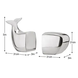 Figura de Animal de Aluminio Hecha a Mano por Diseñador, Escultura Moderna Pulida con Baño de Oro Antiguo, Decoración de Interiores de Lujo Premium - Product Image 5