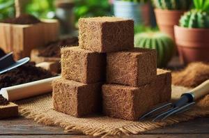 Briques de 650 grammes, briquettes de coco, blocs non lavés à haute teneur en EC, pour le jardinage, l'hydroponie, les plantes de pépinière et les applications agricoles - Product Image 4