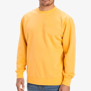 Sweat-shirt pour homme à col rond imprimé, en coton épais, hiver, OEM, pull personnalisé à col rond, pull en tricot uni, pull pour homme - Product Image 6