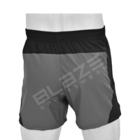 Short de sport unisexe personnalisé pour l'été, décontracté, uni, style urbain, écologique, imperméable, en polyester, avec poches, logo, entrejambe de 5 pouces