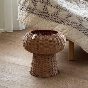 Vase en rotin tissé à la main élégant, panier décoratif naturel pour la maison, décoration durable pour la maison, vase en provenance du Vietnam - Product Image 3