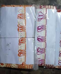 Dentelle zalar douce et légère, idéale pour les bordures de sari, les dupattas et les modèles de blouses. - Product Image 2