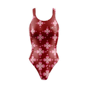 Traje de Baño Bikini de Talla Grande para Mujer, Corte Regular, Estampado Floral 3D, Escote Redondo, Transpirable, para Playa - Product Image 4