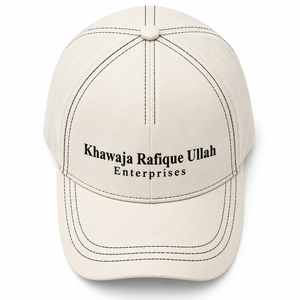 Gorra de béisbol unisex beige de 6 paneles para adultos con costuras en contraste y logotipo frontal, gorra informal unisex beige de béisbol 6 - Product Image 6