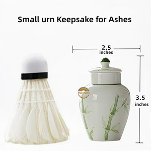 Decorative Brass <b>Ashes</b> Urn with Lid Premium Metal Cremation Urn Manufacturer Custom Engraved Funeral Urn for Adults Luxury - Product Image 1