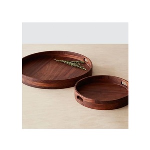 Bandeja de Madera para Desayuno, Café, Té, Aperitivos, Servir Comida, Cocina, Comedor y Decoración del Hogar - Product Image 5