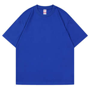 Camisetas de Algodón Extra Grandes Personalizadas para Hombre, Color Sólido, Impresión de Logotipo Personalizado, MOQ Bajo, Precio al por Mayor con Diseño Frontal en Blanco - Product Image 6