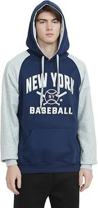 Sudadera con Capucha Superior International para Hombre, Estilo Clásico Urbano, Bordado de Béisbol, Suave - Product Image 3