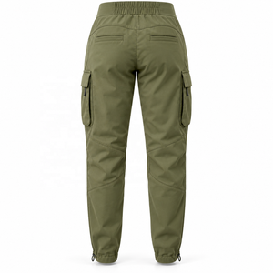 <b>Women's</b> Cargo & <b>Utility</b> Leisure Pants | Black White Beige Red Blue Green | Sports Apparel Manufacturer | OEM ODM | Custom Logo | - Product Image 2