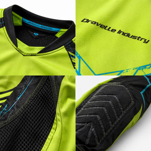 Maillot de paintball en gros, vert néon et noir, personnalisé pour tournoi de speedball, tenue d'équipe, vêtements de sport athlétiques - Product Image 5