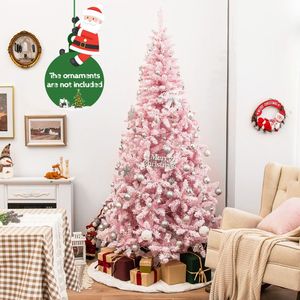 Albero di Natale Innevato di 2,3 Metri per Decorazioni Festive - Product Image 1