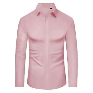 Camisa de hombre con botones de último diseño, alta calidad, transpirable, cómoda, de gran venta, a la moda, con precio razonable. - Product Image 2