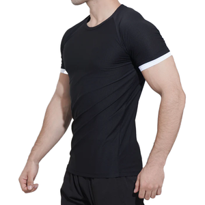 Vente en gros OEM de polos pour hommes Logo personnalisé Grande taille Séchage rapide en coton à manches courtes Occasion de fitness - Product Image 5