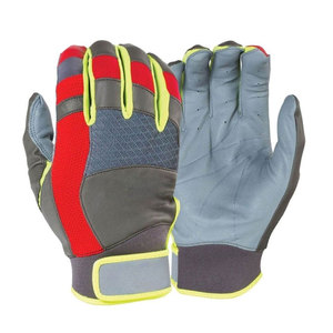 Guantes de béisbol profesionales, resistentes al sudor, antideslizantes, con agarre en la palma, para práctica diaria - Product Image 4
