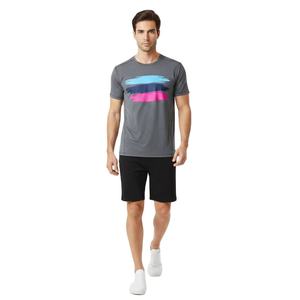 Camisetas Deportivas de Cuello Redondo para Hombre, Ligeras, Suaves, Transpirables, Ajuste Cómodo, Ideales para Entrenamiento, Venta al Por Mayor OEM - Product Image 3