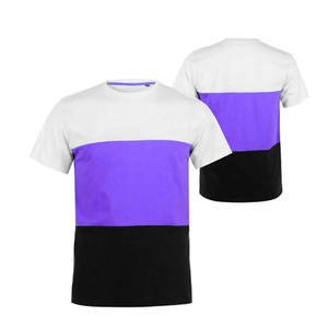 Camiseta de hombre de manga corta con hombros anchos, corte regular, diseño de cuello redondo, impresión de logotipo personalizado, 100% algodón, 220g. - Product Image 4