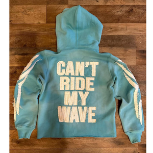 Sweat-shirts pour hommes en coton épais de haute qualité, style streetwear 2026, avec logo brodé personnalisé, effet délavé soleil, en molleton bouclette français, effet vieilli - Product Image 5