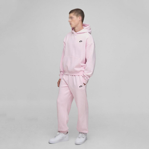 Survêtement Homme Haute Qualité Couleur Unie avec Sweat à Capuche et Pantalon Droit, Impression Graphique Personnalisée, Fabricant Grossiste - Product Image 2